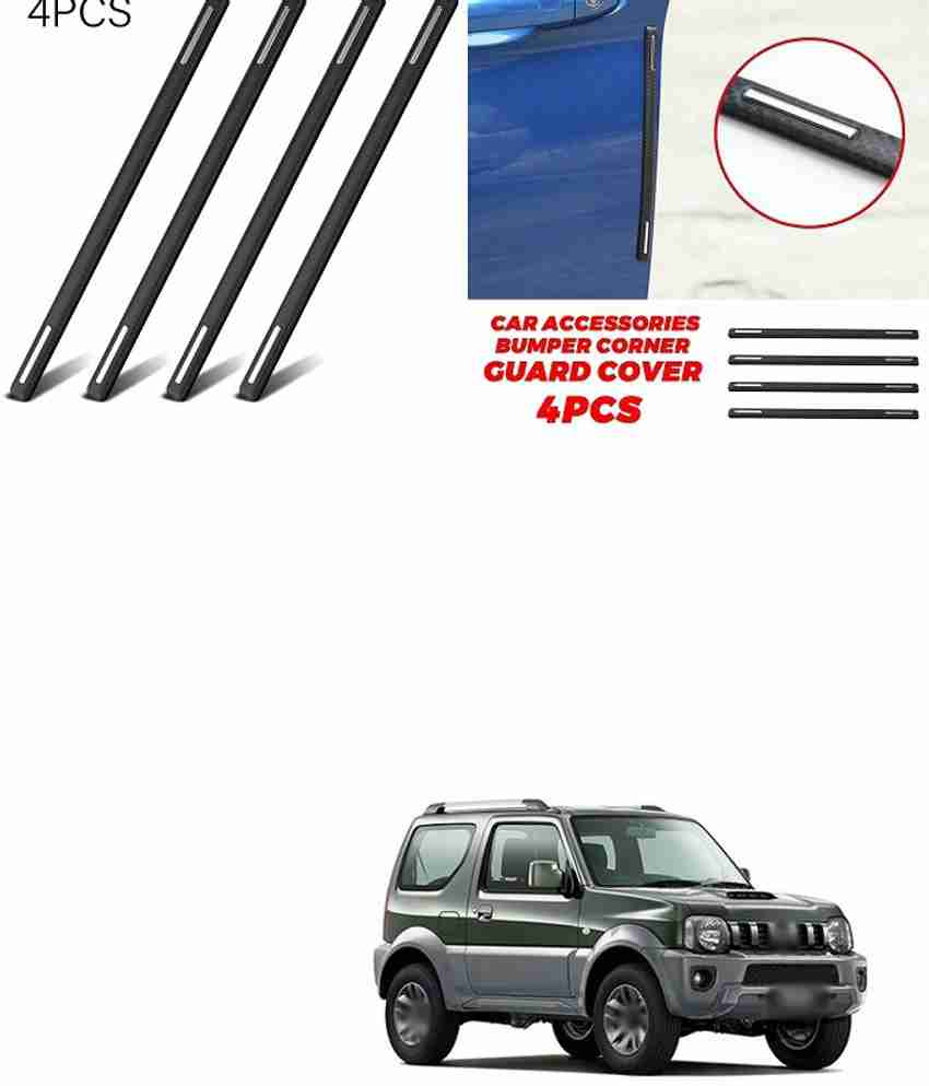 PRTEK 4pcs Car Accessories Bumper Corner Guard Cover Anti Scratch