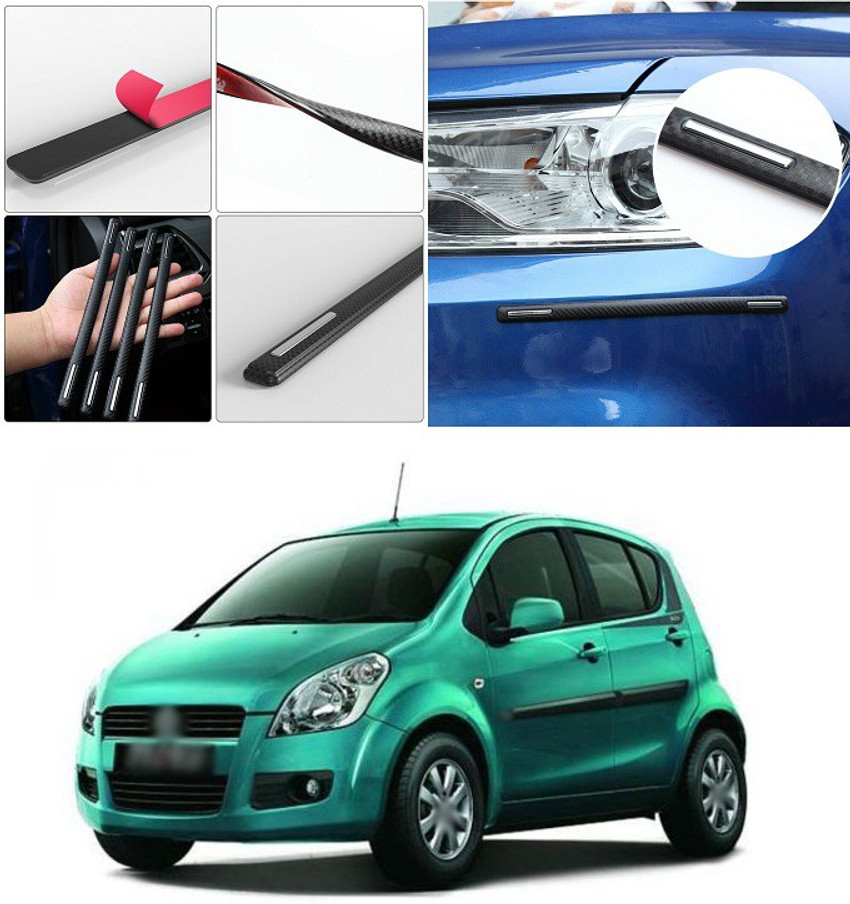 PRTEK 4pcs Car Accessories Bumper Corner Guard Cover Anti