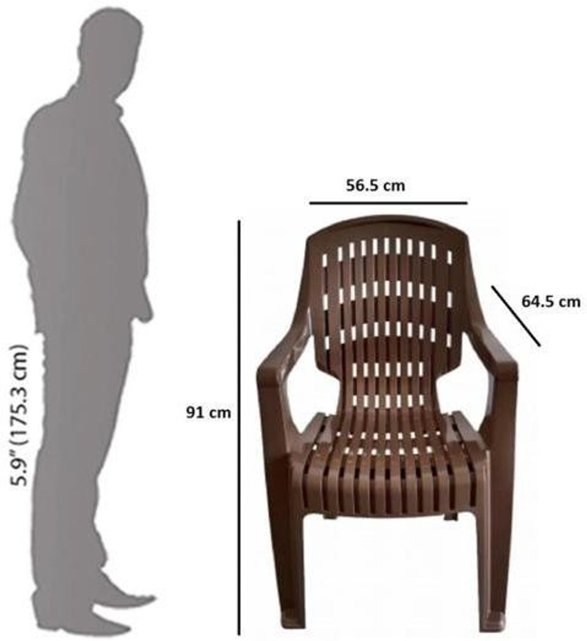 outdoor plastic high back chairs