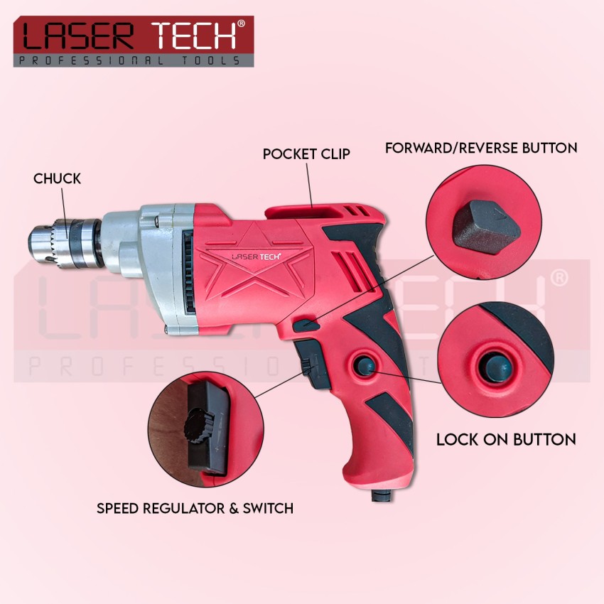 BLACK+DECKER Impact KR554RE Pistol Grip Drill Price in India - Buy BLACK+ DECKER Impact KR554RE Pistol Grip Drill online at