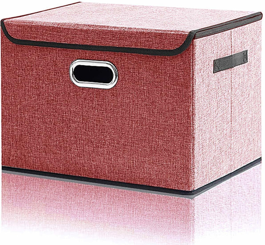 Fabric storage boxes clearance with lids