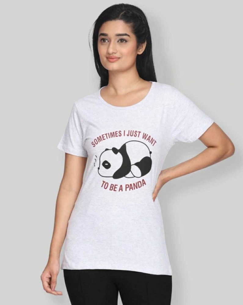 Panda t store shirt women's india