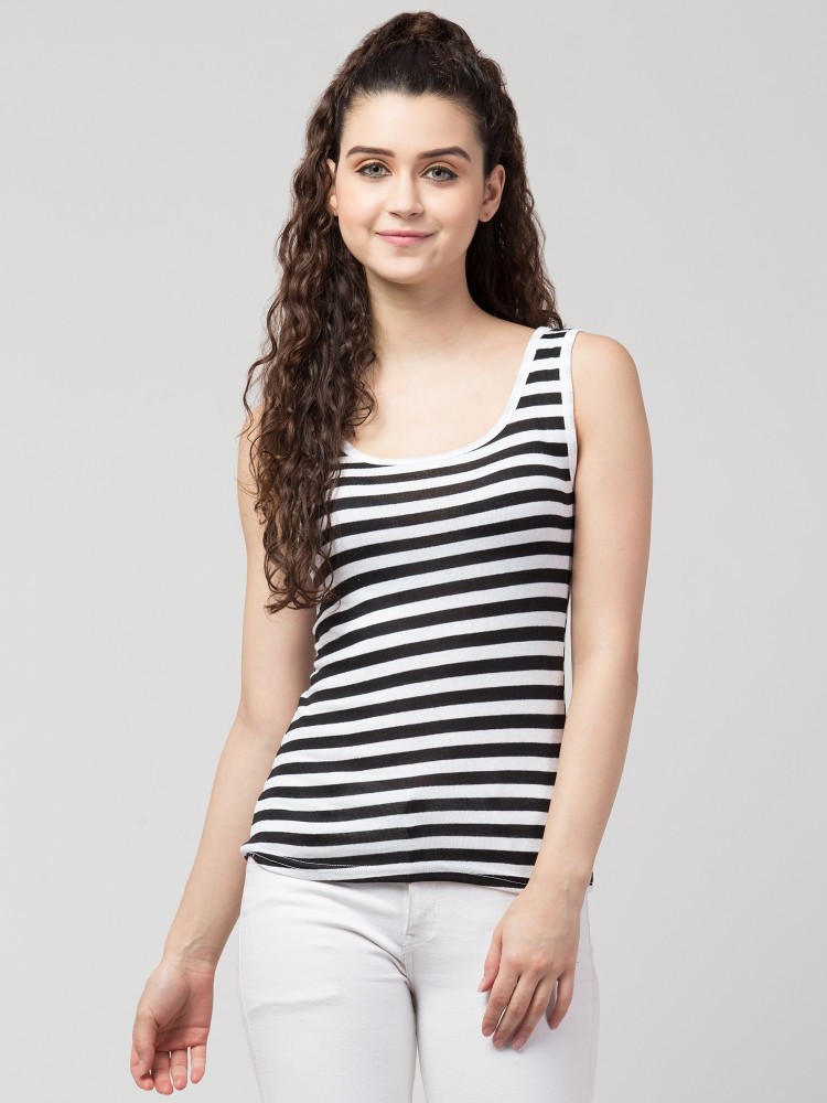 Buy online Women's Tank Top Round Neck Top from western wear for Women by  The Blazze for ₹299 at 70% off