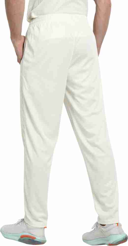 White Track Pants