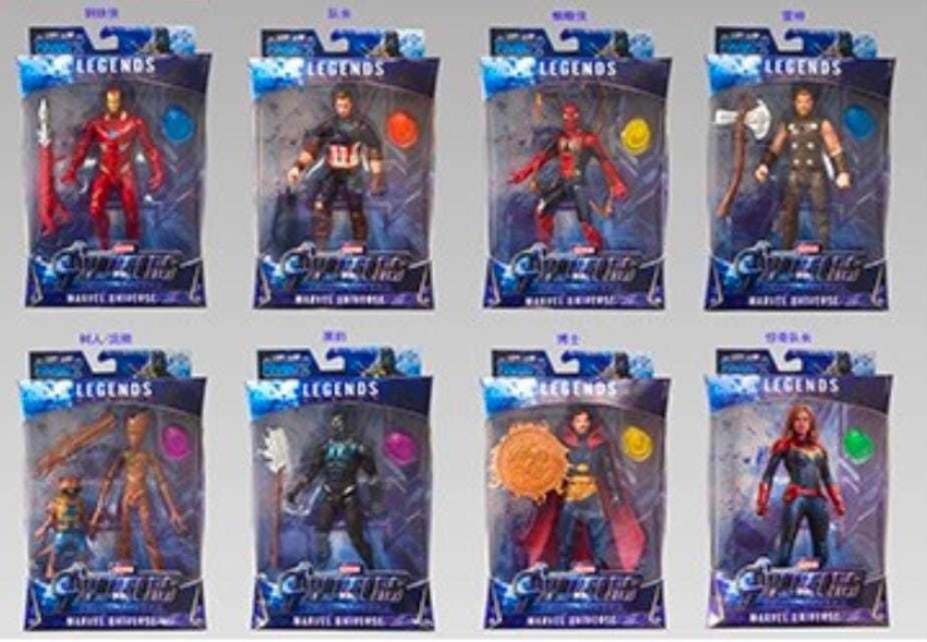 RTW COLLECTIONS 8in1 avenger action figure set 8in1 avenger