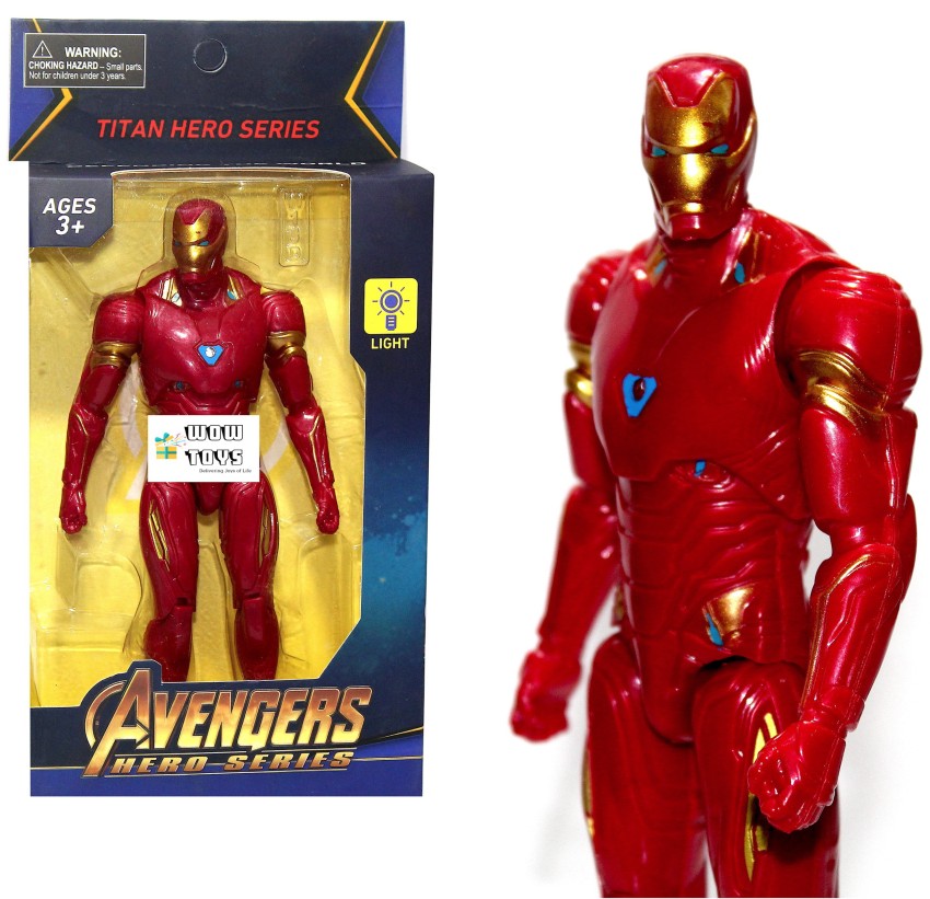 WOW toys Iron Man Action Figure Toy|| Titan Hero Series|| 18 cm