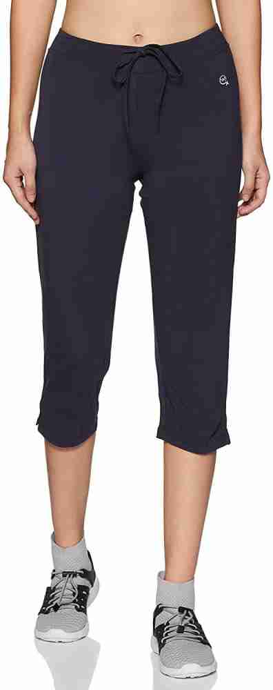 Macrowoman W-Series Women's Cotton Stretch Power Capris Women Blue Capri - Buy  Macrowoman W-Series Women's Cotton Stretch Power Capris Women Blue Capri  Online at Best Prices in India