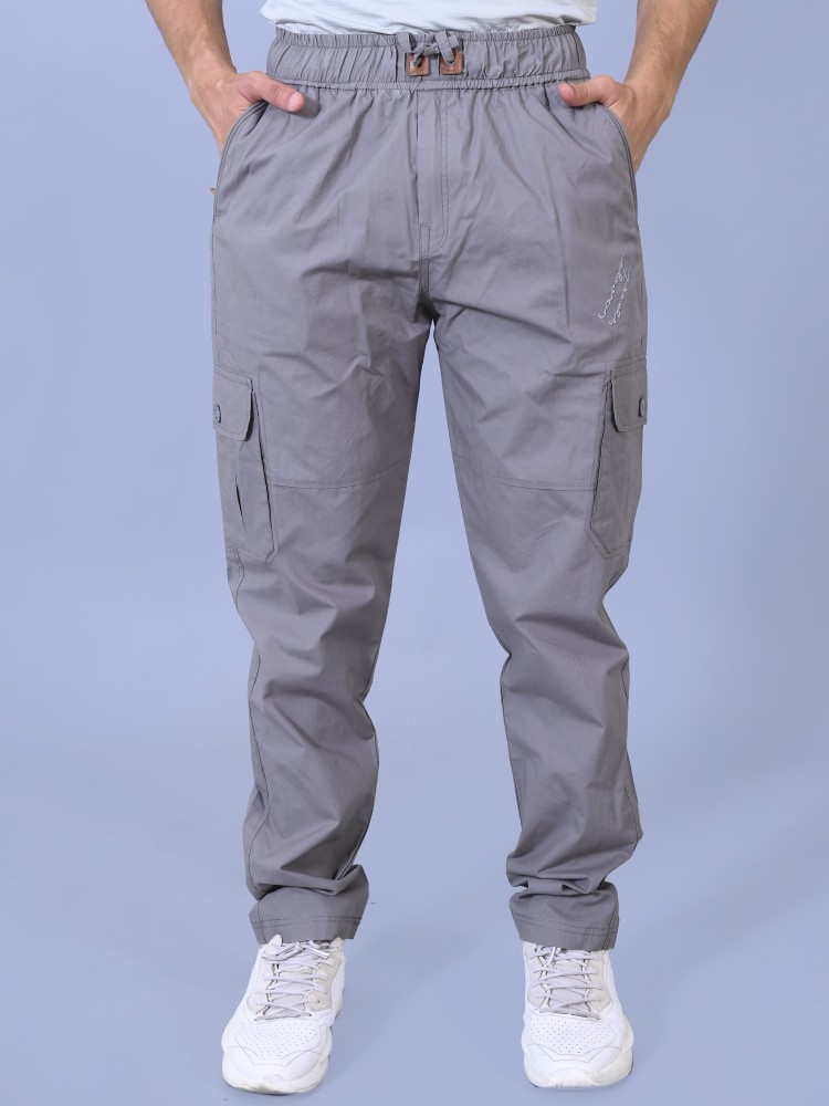 Romano Nx Cotton Cargo Track Pant For Men- Lower With Multi