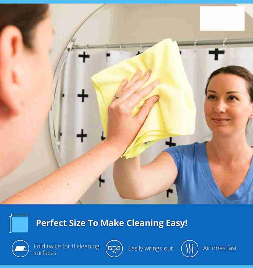 16 x 16 Microfiber Glass Cleaning Cloth