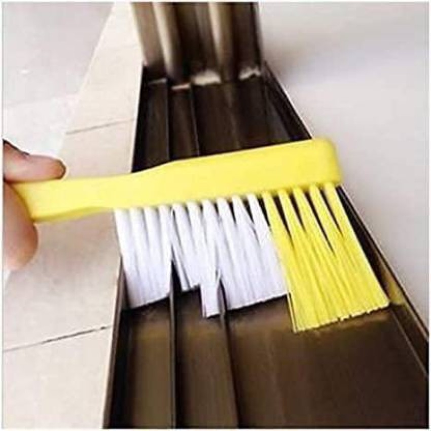 MFORALL Window Sliding Track cleaner Window Cleaning Brush with