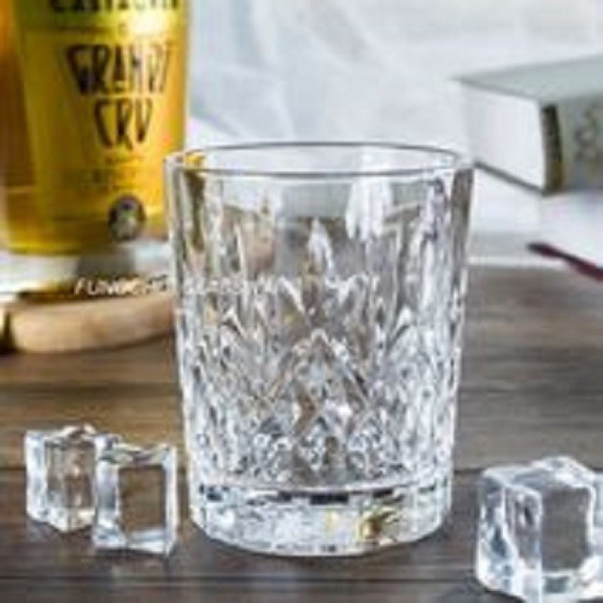 Buy Ceradeco Walse Thumb Shaped 220ml Water Juice Glass Set Of 6