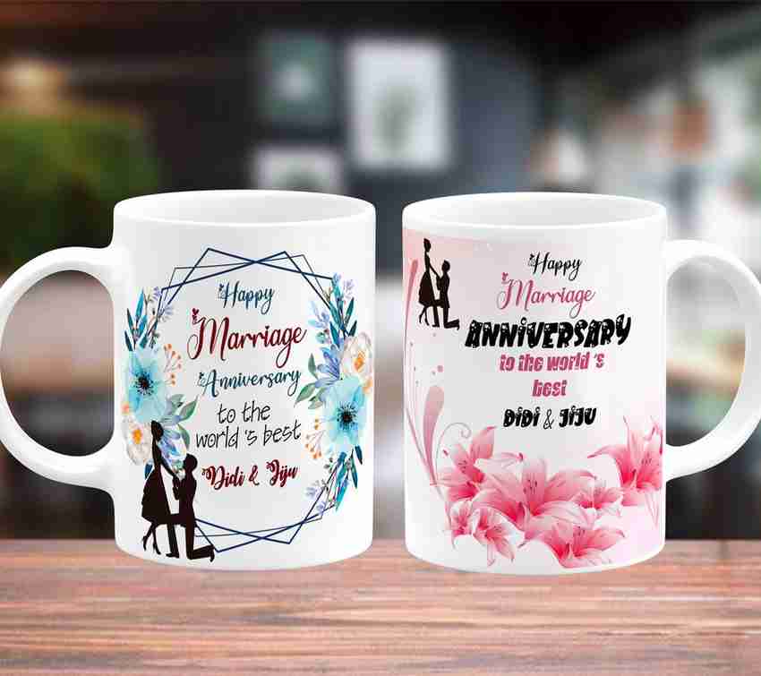 Wedding anniversary gifts for sales sister and her husband