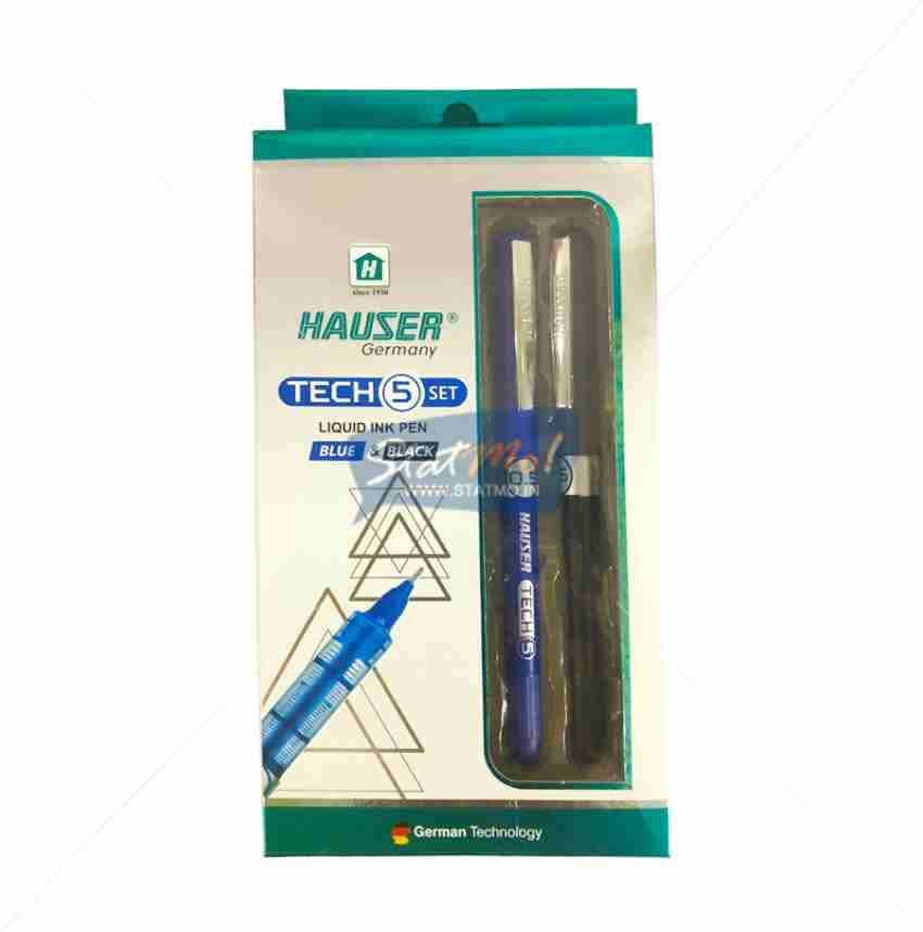 Hauser Tech 5 Liquid Ink Gel Pen – Black