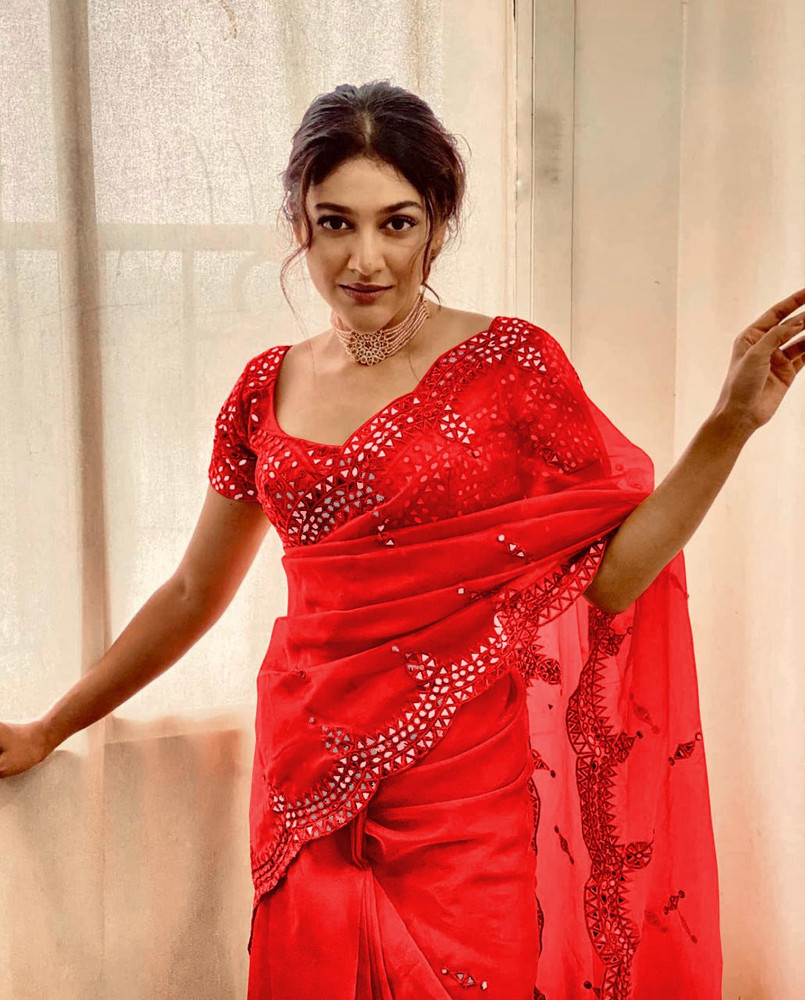 Flipkart organza sarees new arrivals