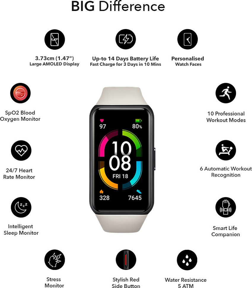 Watch faces honor hotsell band 5 ios