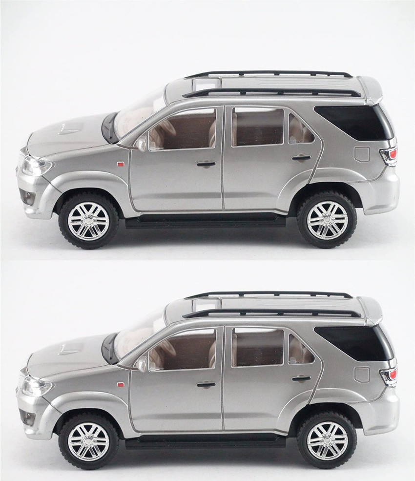 Fortuner toy car white discount