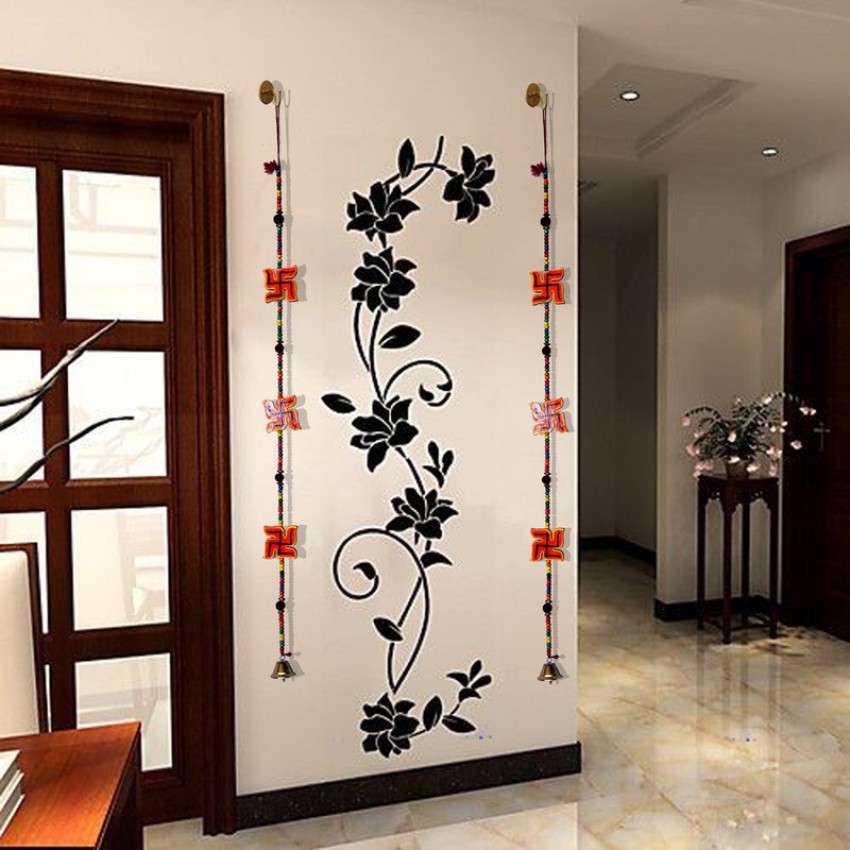 Canvas Floral Hand Painted Wall Painting Stretched On Wood Embossed Te  ART  STREET
