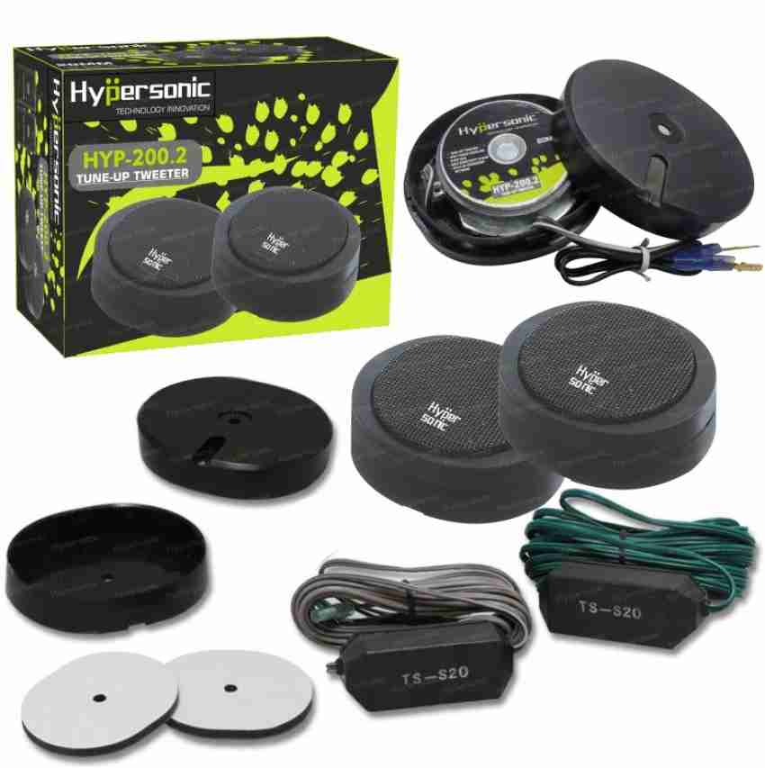 Hypersonic HYP-200.2 Tune-Up-Tweeter With Crossover 20 MM HYP-200.2 TUNE-UP-TWEETER  Tweeter Car Speaker Price in India - Buy Hypersonic HYP-200.2 Tune-Up- Tweeter With Crossover 20 MM HYP-200.2 TUNE-UP-TWEETER Tweeter Car Speaker  online at