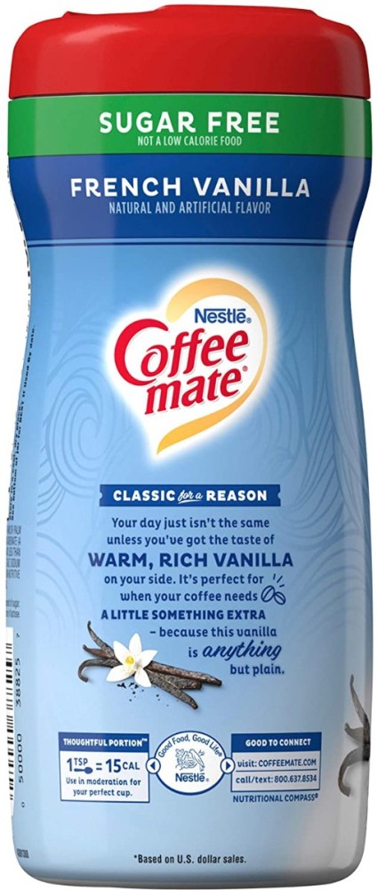 NESTLE Coffee-Mate Coffee Creamer Sugar Free French Vanilla [MADE