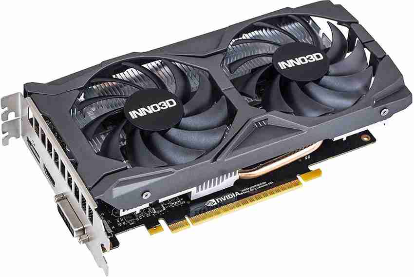 Inno3D NVIDIA GEFORCE GTX 1650 4 GB GDDR6 Graphics Card Inno3D