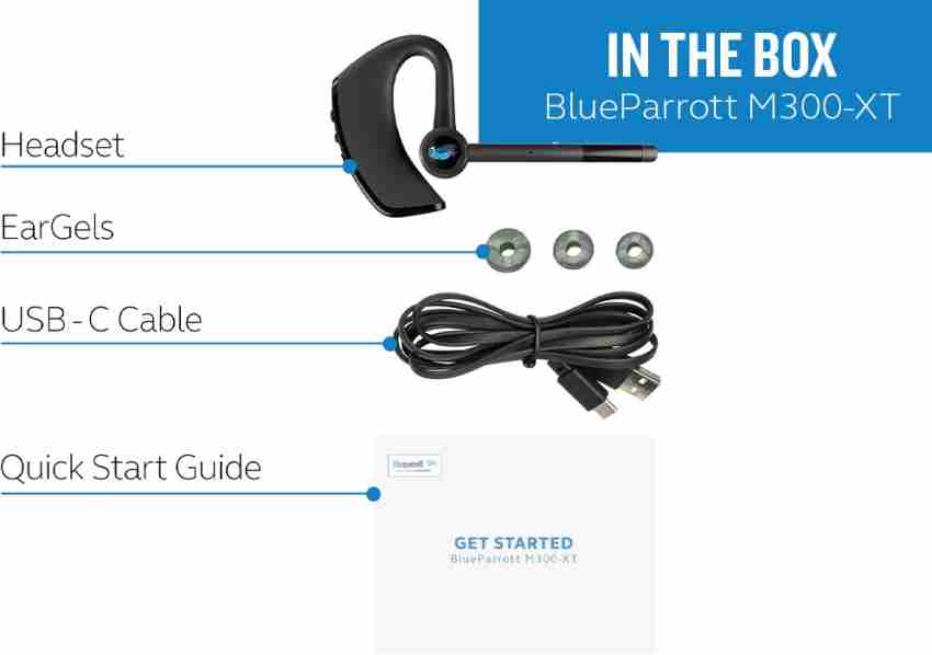 Blueparrott M300 XT Bluetooth Headset Price in India Buy