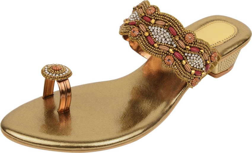 Ladies marriage chappal hot sale