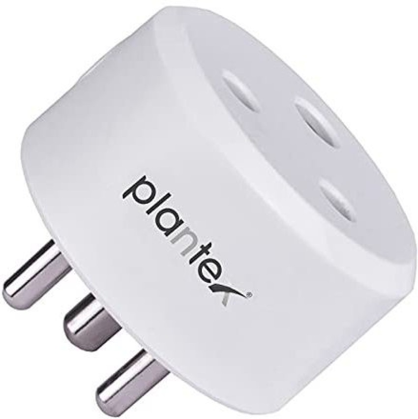 Plantex WiFi Smart Socket/Smart Plug/10A/Compact Design-No Hub Required- Compatible with Alexa Echo & Google Assistant/Works from Anywhere - Round  Price in India - Buy Plantex WiFi Smart Socket/Smart Plug/10A/Compact  Design-No Hub Required-Compatible with
