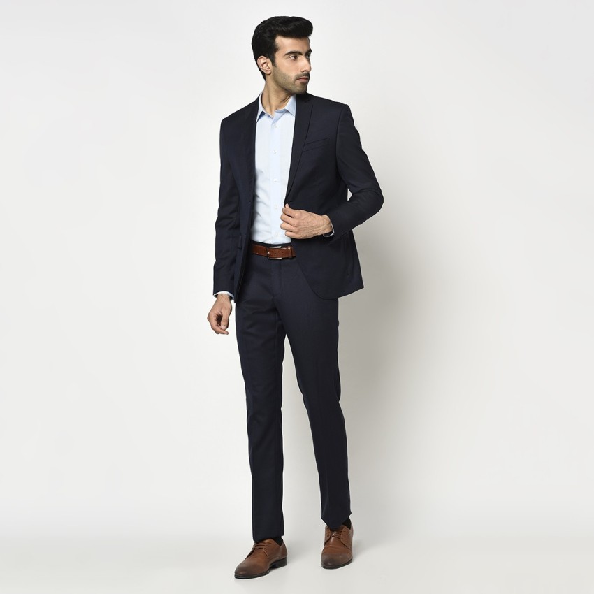 PETER ENGLAND Single Breasted Solid Men Suit  Buy PETER ENGLAND Single  Breasted Solid Men Suit Online at Best Prices in India  Flipkartcom