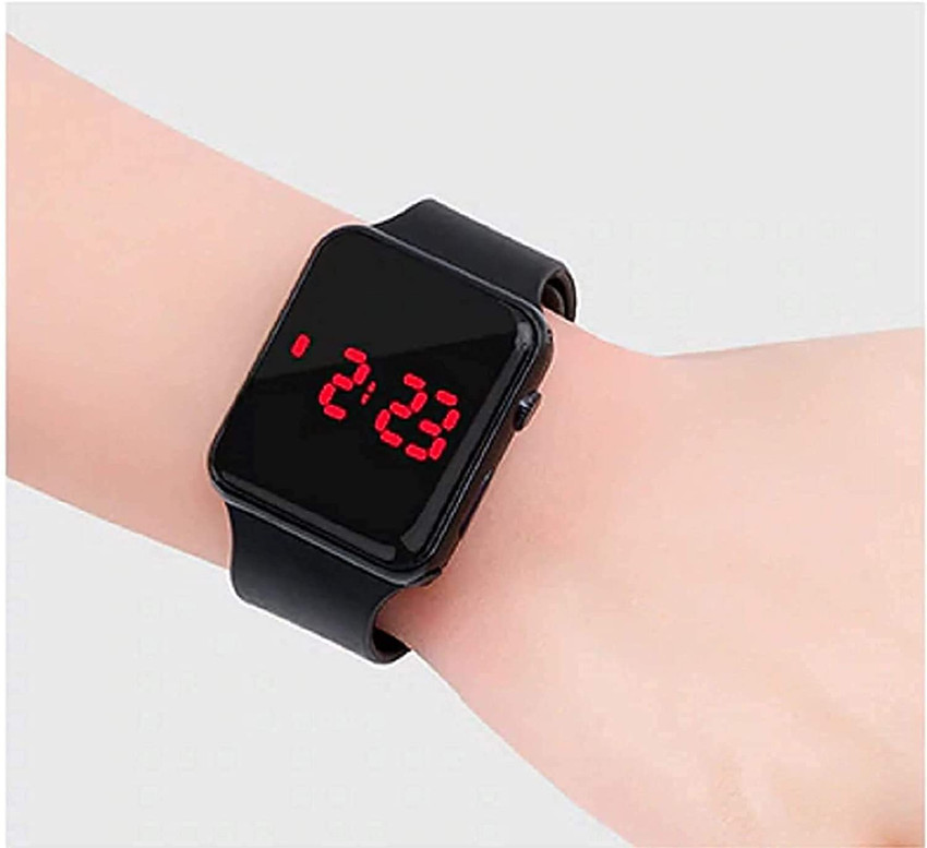 Square led best sale watch