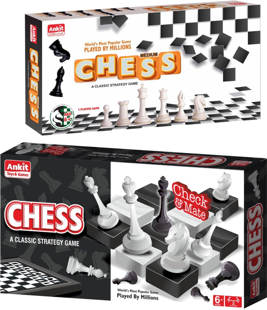 Chess Classic Game Ages 8 And Up 2 Player Board Game by TCG