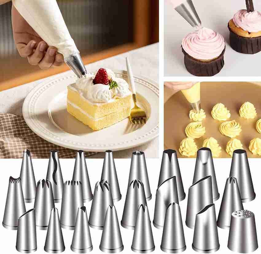 Cake Nozzle Piping Bag And Nozzles Flipkart LAMANSH ® 12 Piece