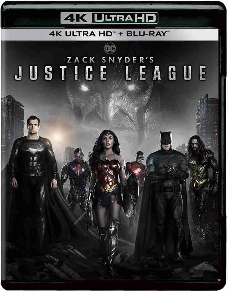 Zack Snyder's Justice League (4K UHD & HD) (4-Disc) Price in India 
