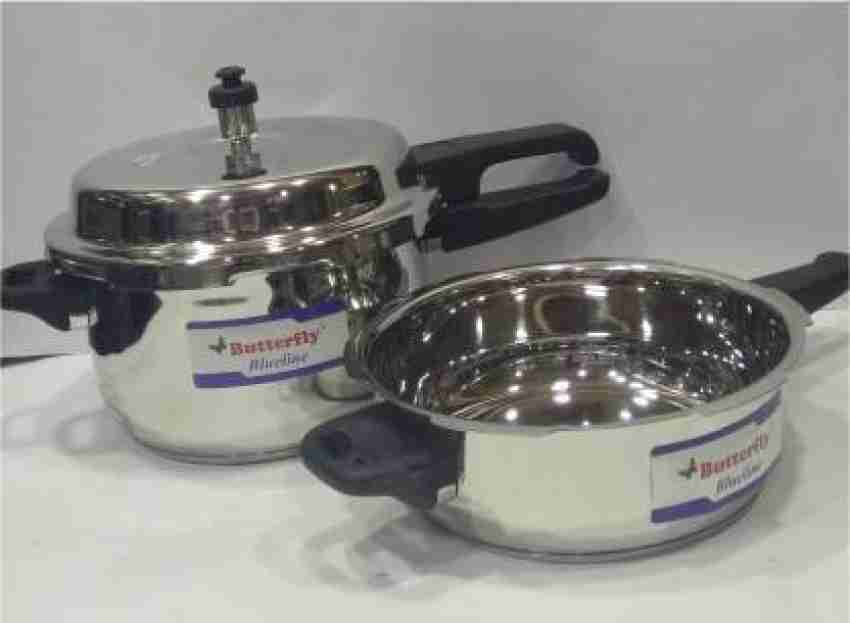 Butterfly stainless steel pressure cooker online combo