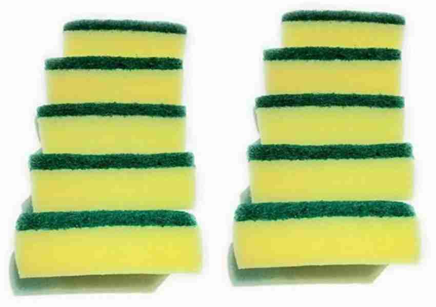 Scrubbing Bubbles Kitchen & Dish Sponge, 2 in 1 - 2 sponges