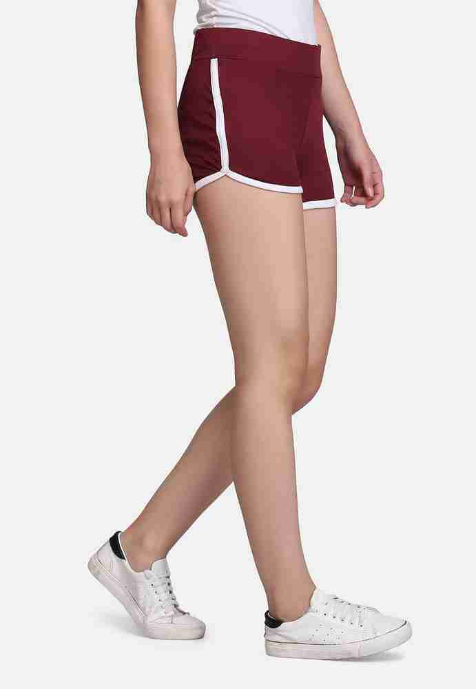Maroon gym shorts sales
