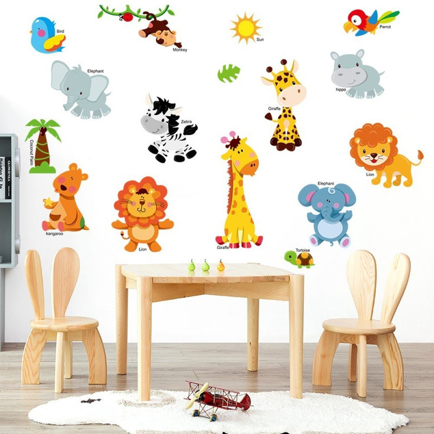 Animal stickers sale for wall