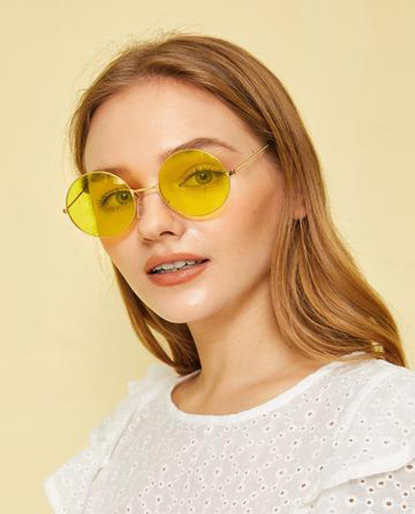 Yellow sunglasses for girls outlet