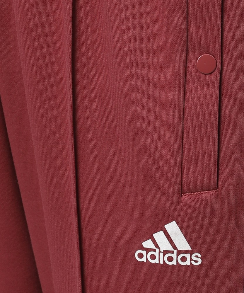 Red adidas hot sale button pants