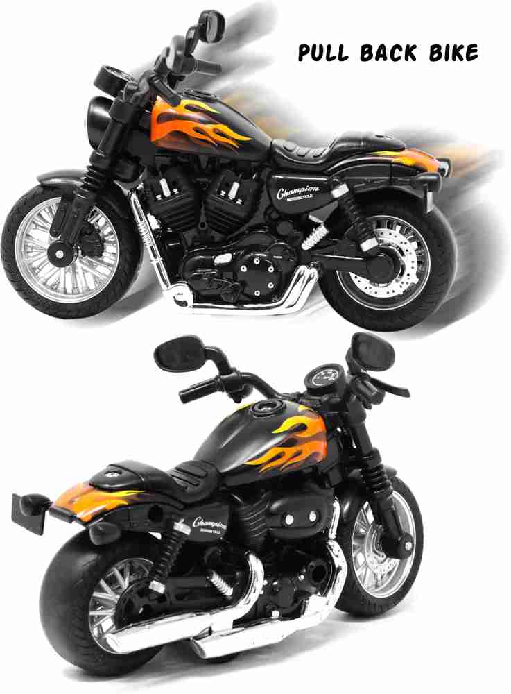 FIDDLERZ Warrior Motorcycle Bike Toy For kids Boy Girls Plastic