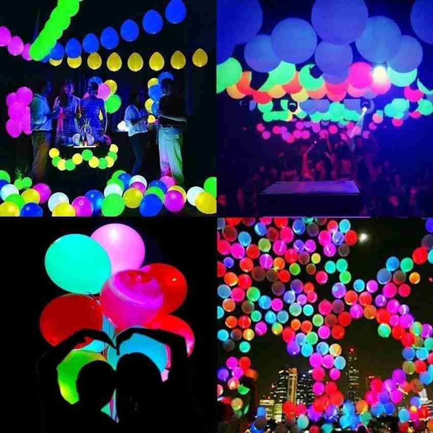 Magic colorful balloons.. glow in the dark.. led balloons.., Magic  balloons.. order now, By Party Oasis