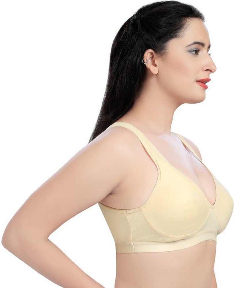 Buy Tuck N Go Full Coverage Bra for Women Non-Padded Non-Wired Double  Layer Shaper Bras for Ladies Girls Online In India At Discounted Prices