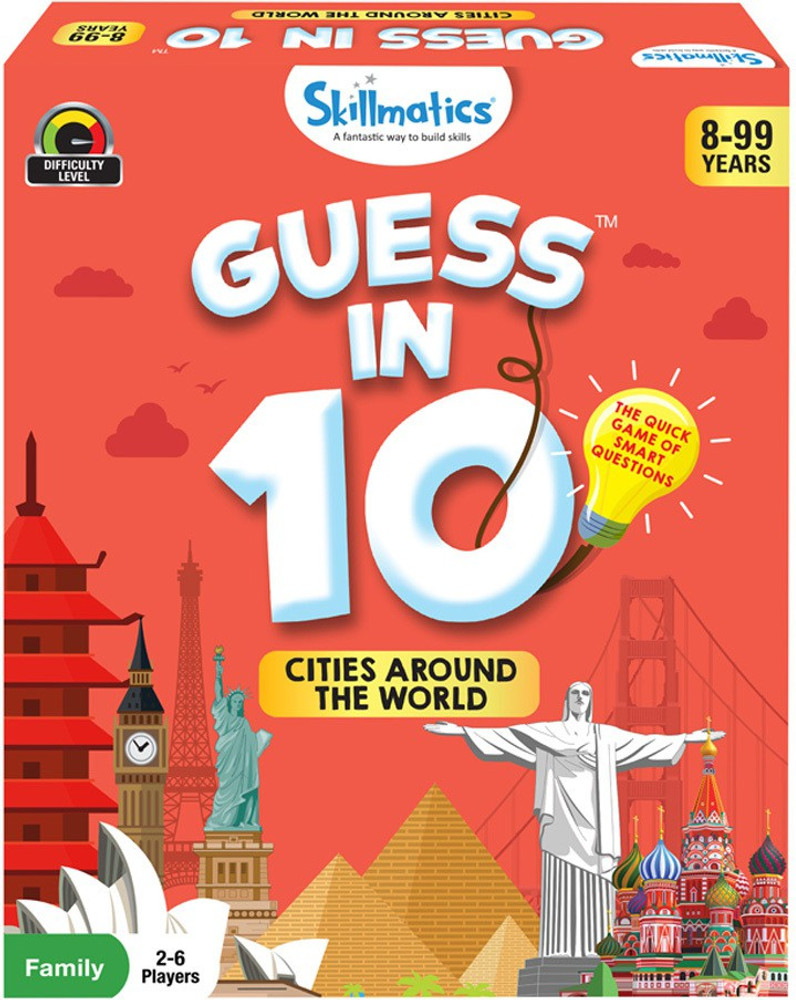 Skillmatics Guess in 10 Cities Around the World Guess in 10 Cities Around the World shop for Skillmatics products in India. Flipkart