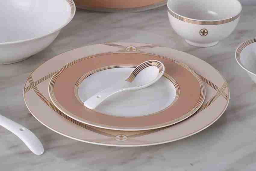 Bone china clearance dinner set flipkart