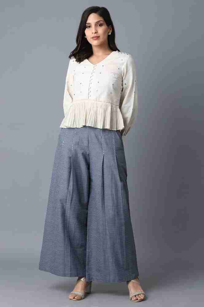 W brand palazzo on sale pants