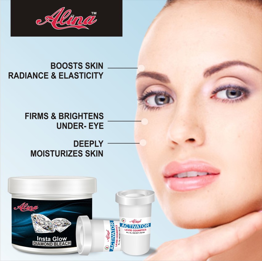 Alina DIAMOND BLEACH 250G FOR FACIAL Price in India Buy Alina