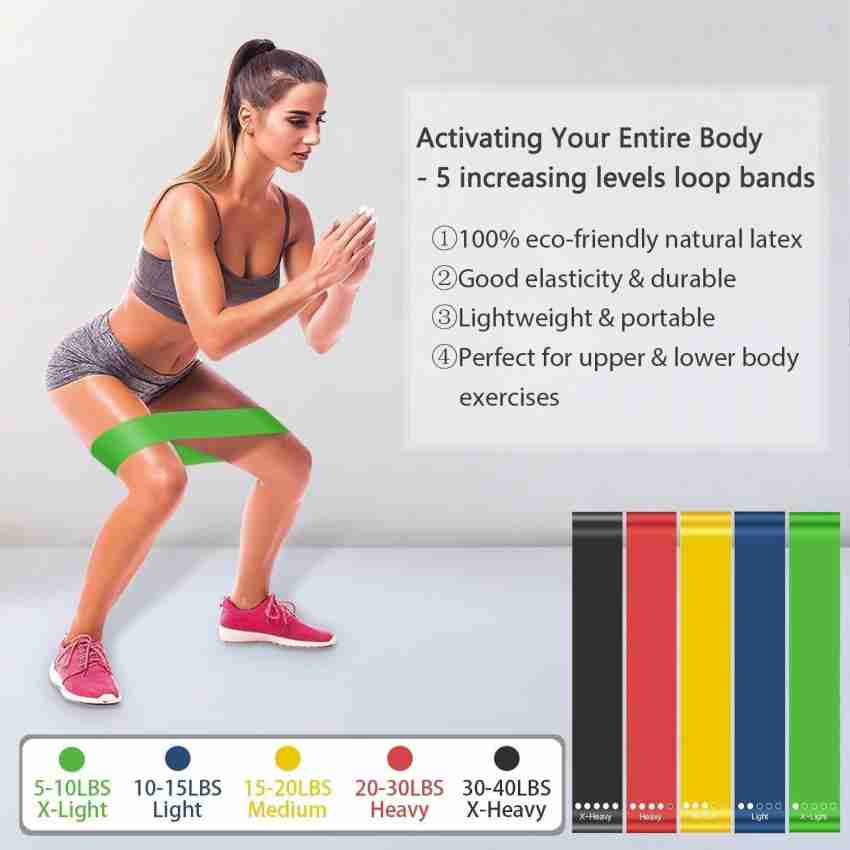 Exercise Resistant Belt (Set Of 5)