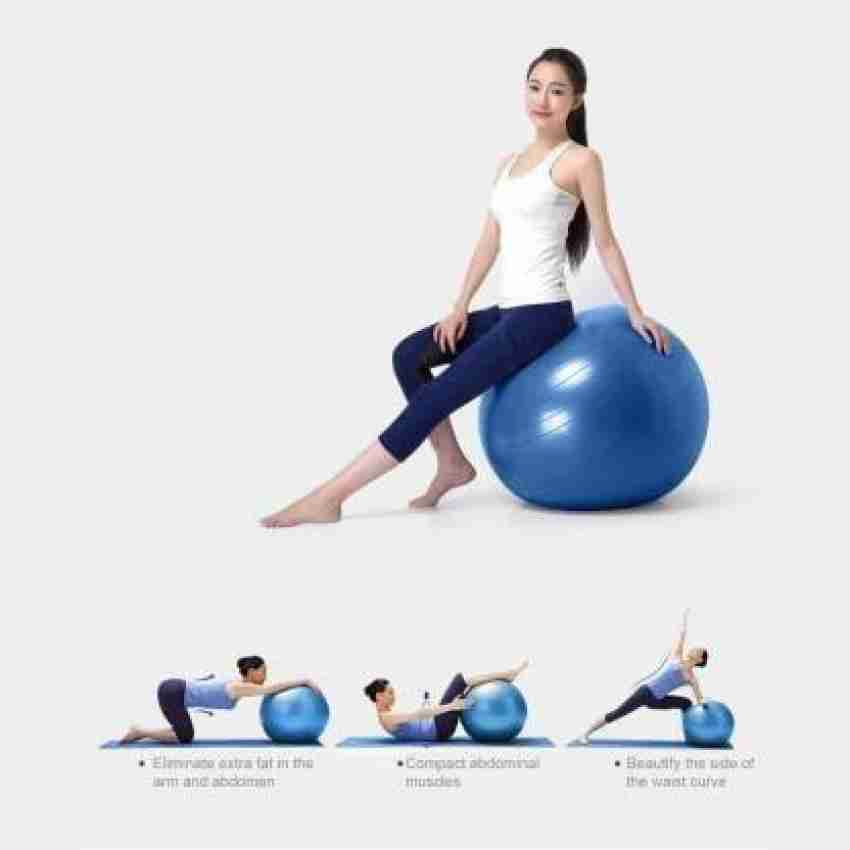 75Cm Yoga Ball, Exercise Ball For Fitness, Stability, Balance
