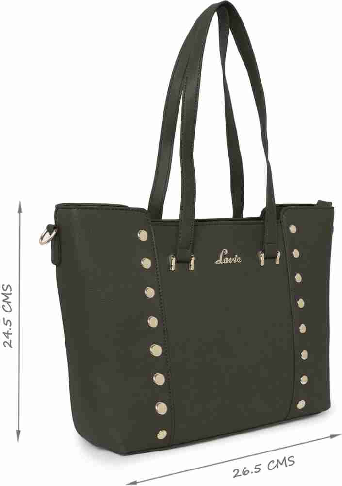 Buy LAVIE Women Green Tote OLIVE Online Best Price in India