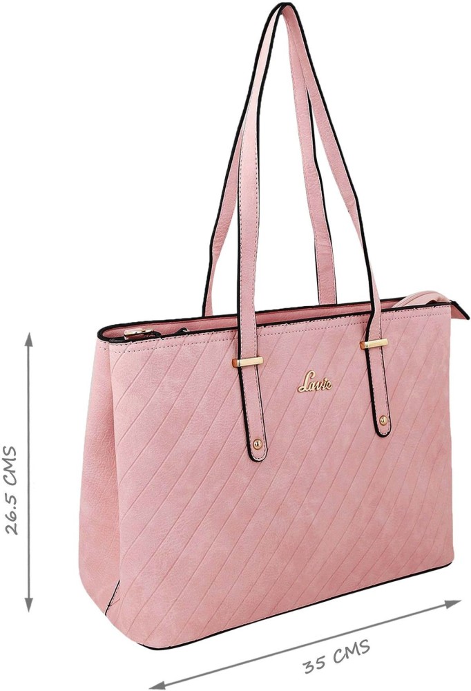 Buy LAVIE Women Pink Satchel PINK Online Best Price in India