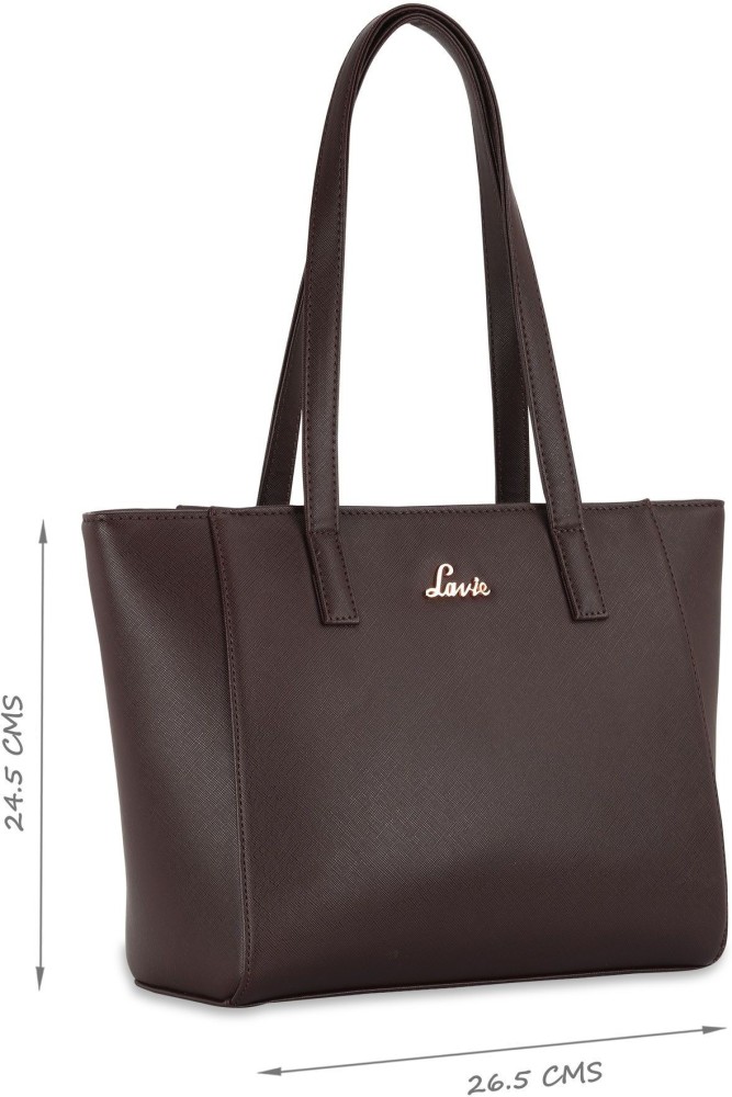 Buy LAVIE Women Brown Tote BROWN Online Best Price in India